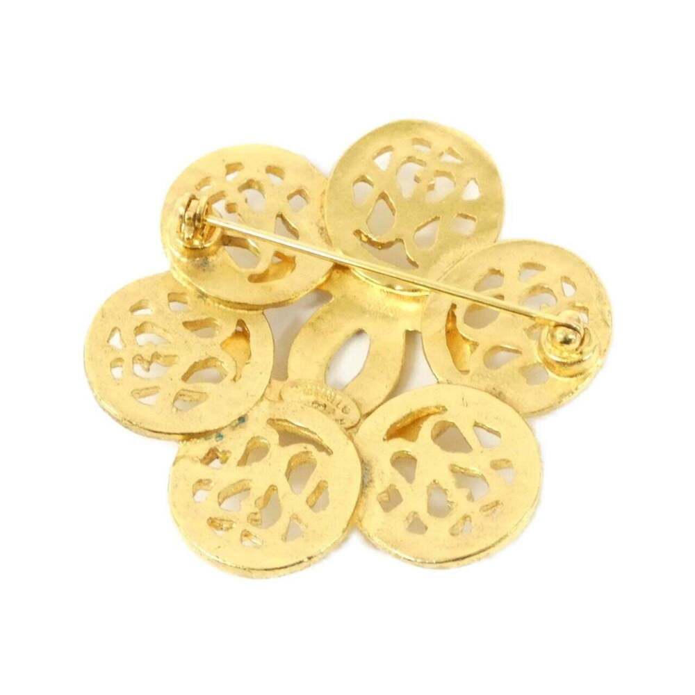 CHANEL Authentic Gold Brooch - Picture 2 of 3